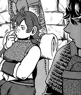 a picture of namari from dungeon meshi